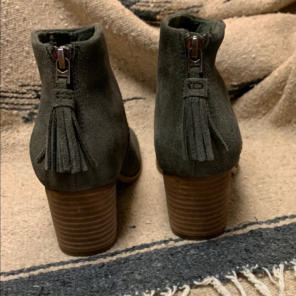 Brand New Toms Size 8.5 Leila Women's Suede Ankle Boots - Picture 6 of 16